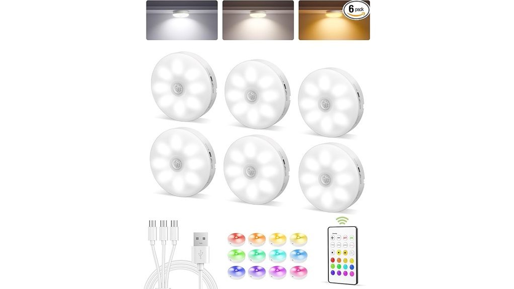 remote controlled motion sensor lights