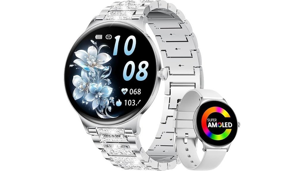 stylish ultra thin smartwatch for women