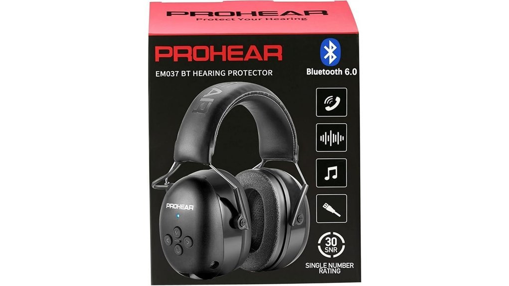 bluetooth earmuffs for hearing protection
