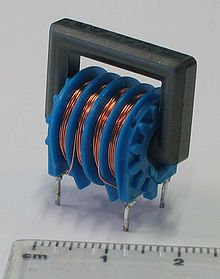 Image result for common mode choke ferrite