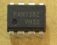 FAN7382 625V High & Low side mosfet or igbt (half bridge )Gate driver