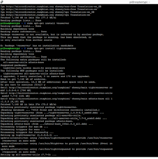 Installation screenshot