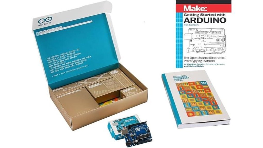 arduino kit with book