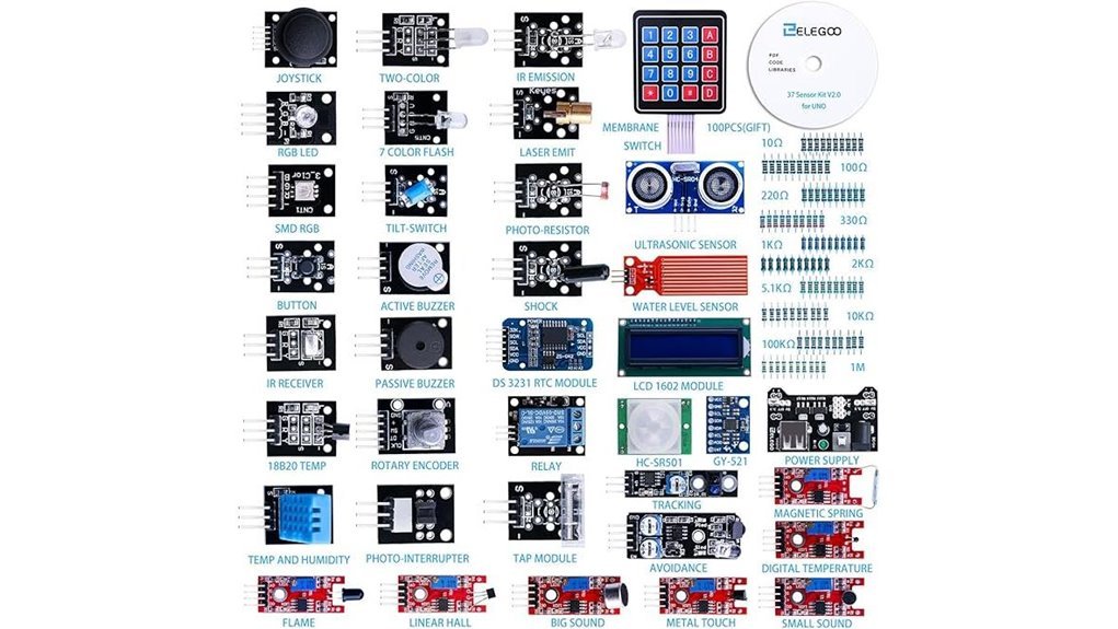 arduino sensor modules kit