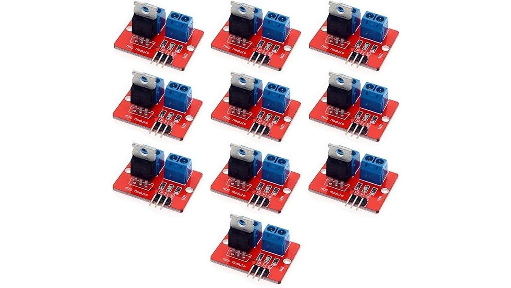 arduino raspberry pi mosfets