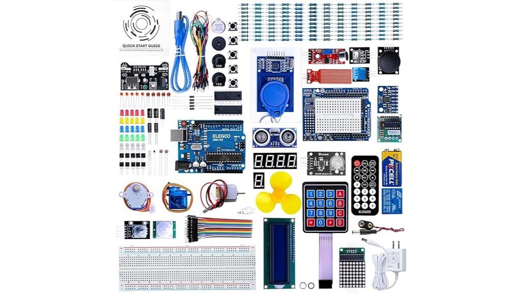 comprehensive arduino starter kit