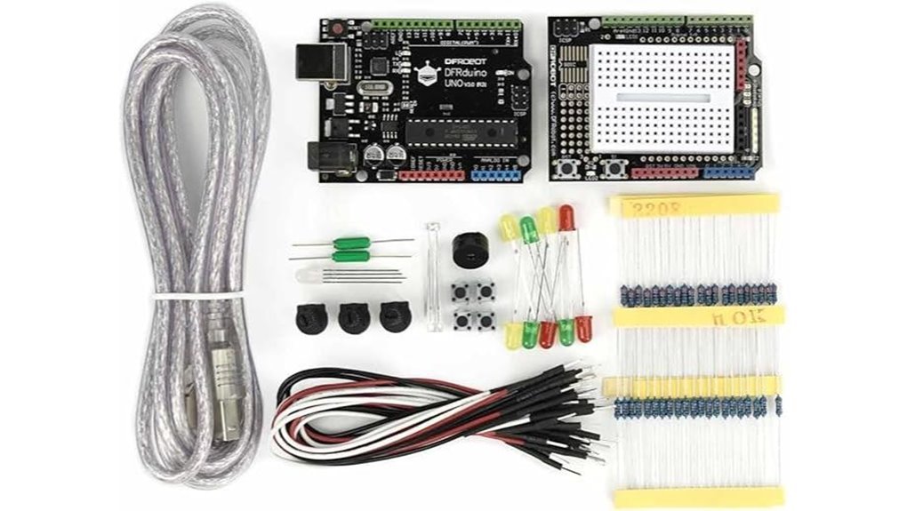 electronics kit with arduino