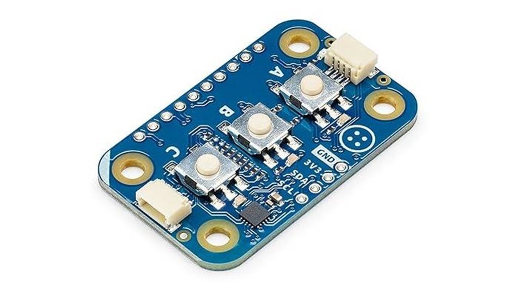 three button qwiic module