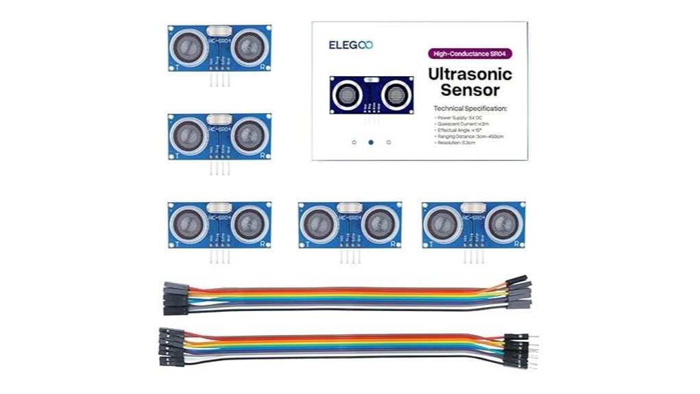 ultrasonic distance sensor pack