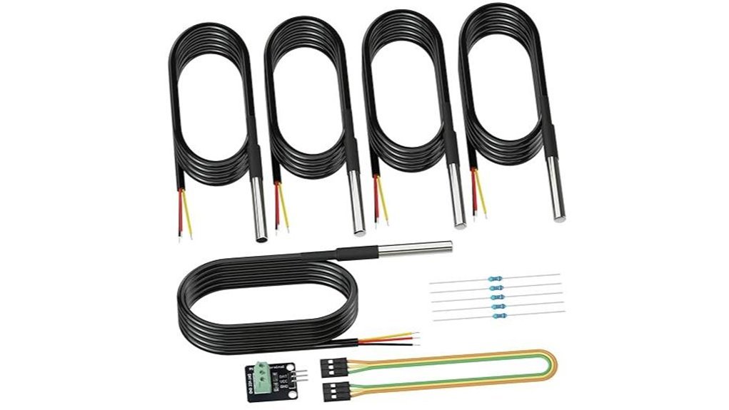 waterproof temperature sensor kit