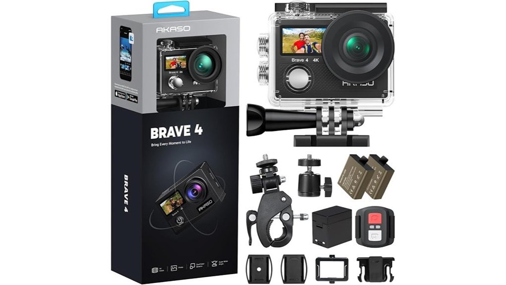 4k waterproof action camera