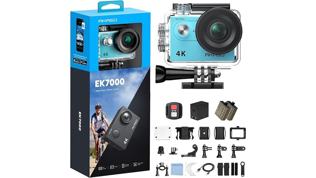 4k wifi action camera