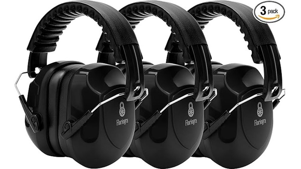 noise reduction earmuffs pack