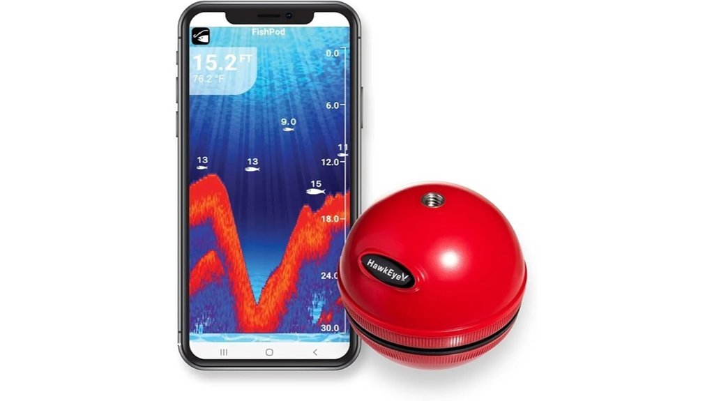ai powered bluetooth fish finder