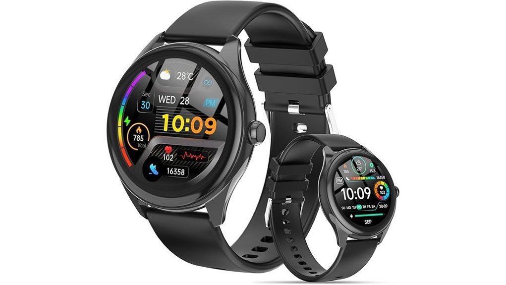 ai powered black men s watch