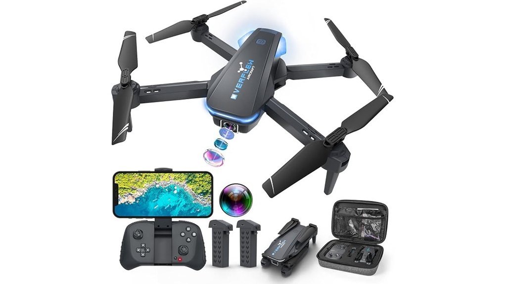 beginner friendly foldable drone
