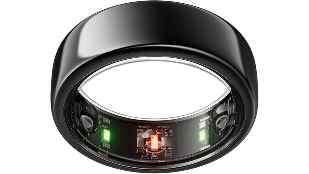 black size 10 ring