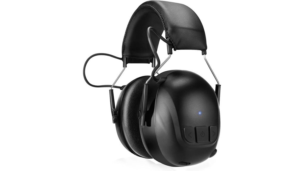 bluetooth earmuffs with microphone