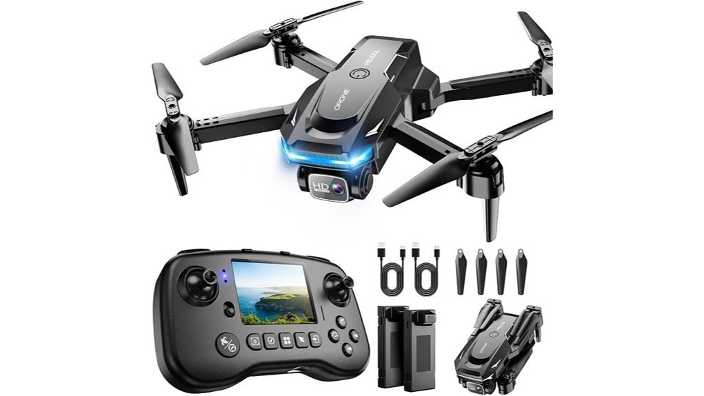 camera equipped fpv quadcopter