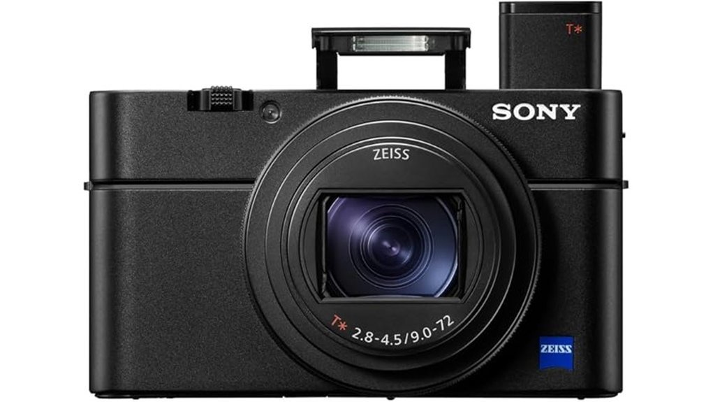 compact camera with sensor