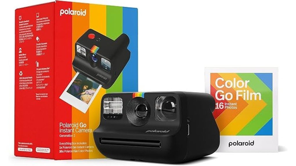 compact instant camera bundle