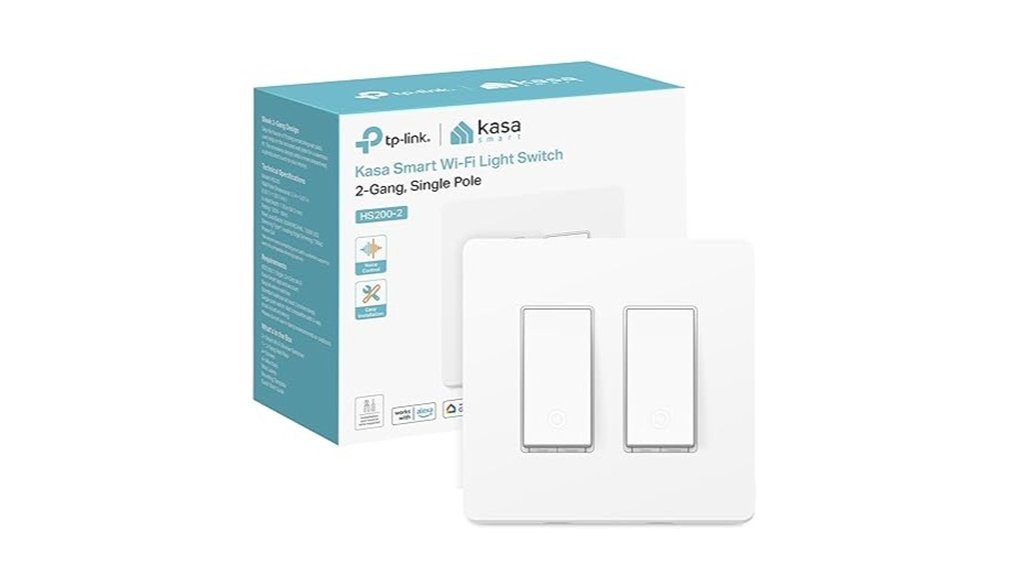 dual gang smart switch