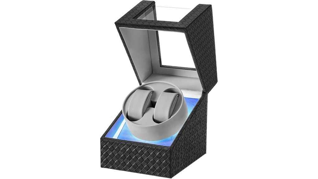 double watch winder light