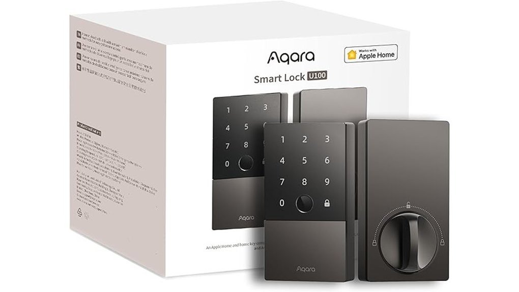 fingerprint enabled smart deadbolt