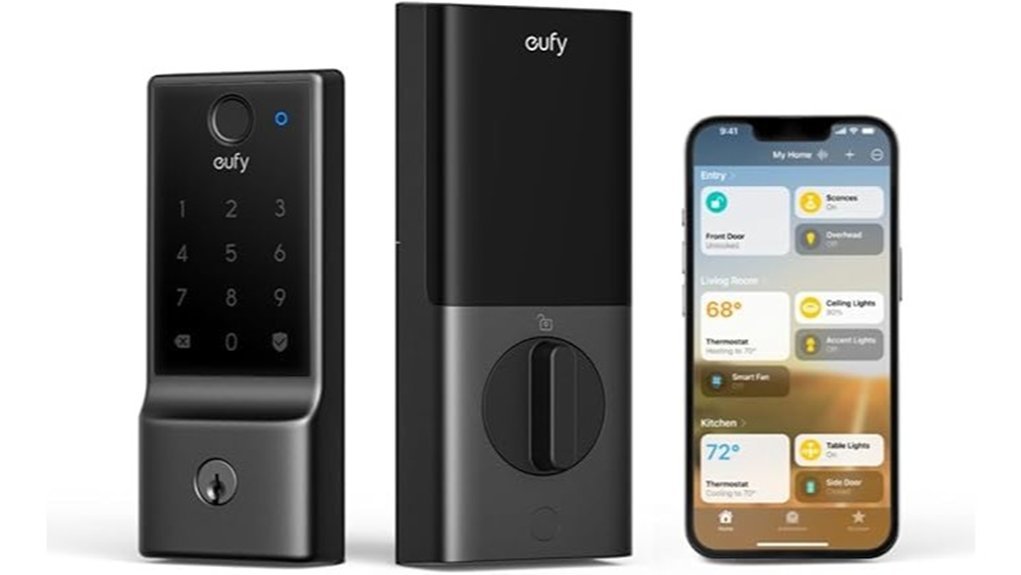 fingerprint keyless door lock
