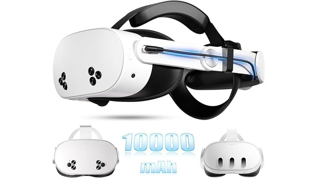high capacity vr head strap