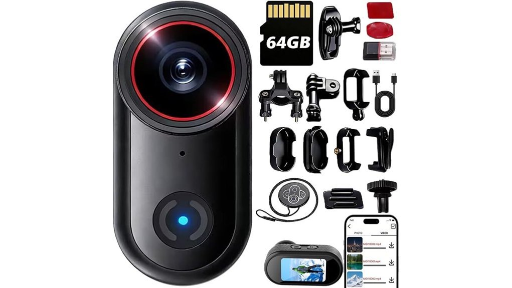 high definition sports body camera