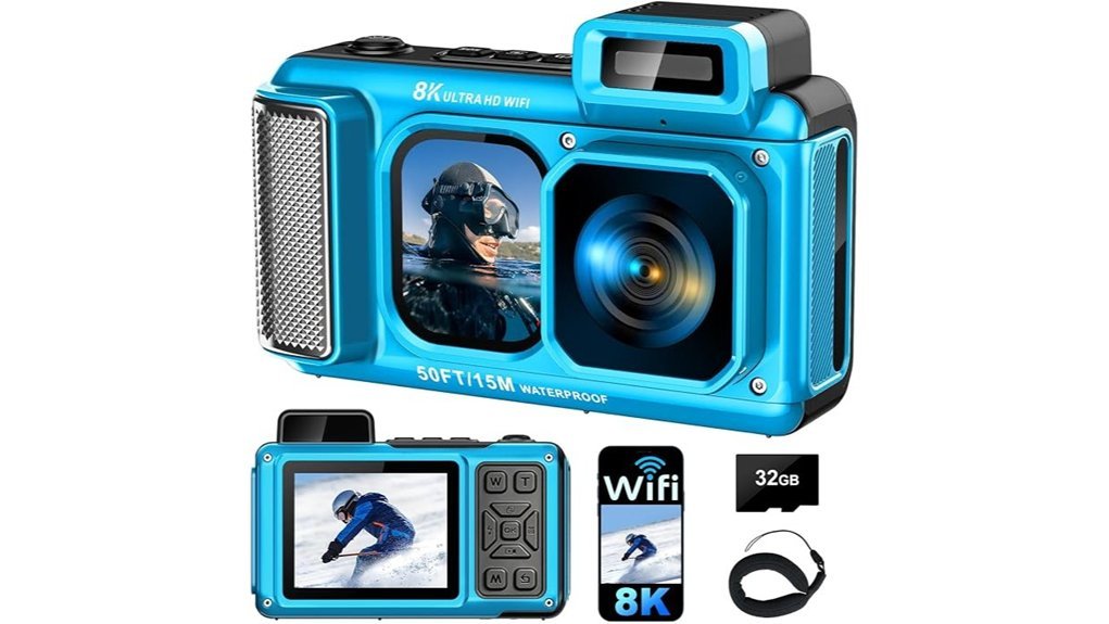 high resolution underwater camera