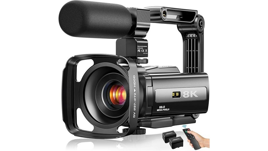 high resolution vlogging camera