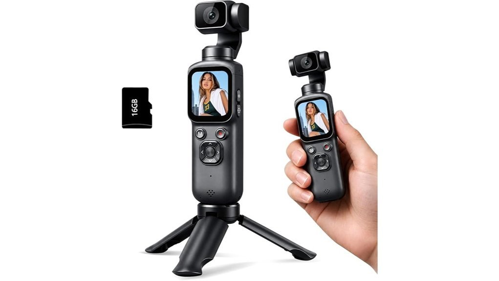high resolution vlogging camera