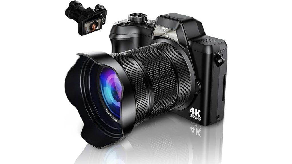 high resolution vlogging camera