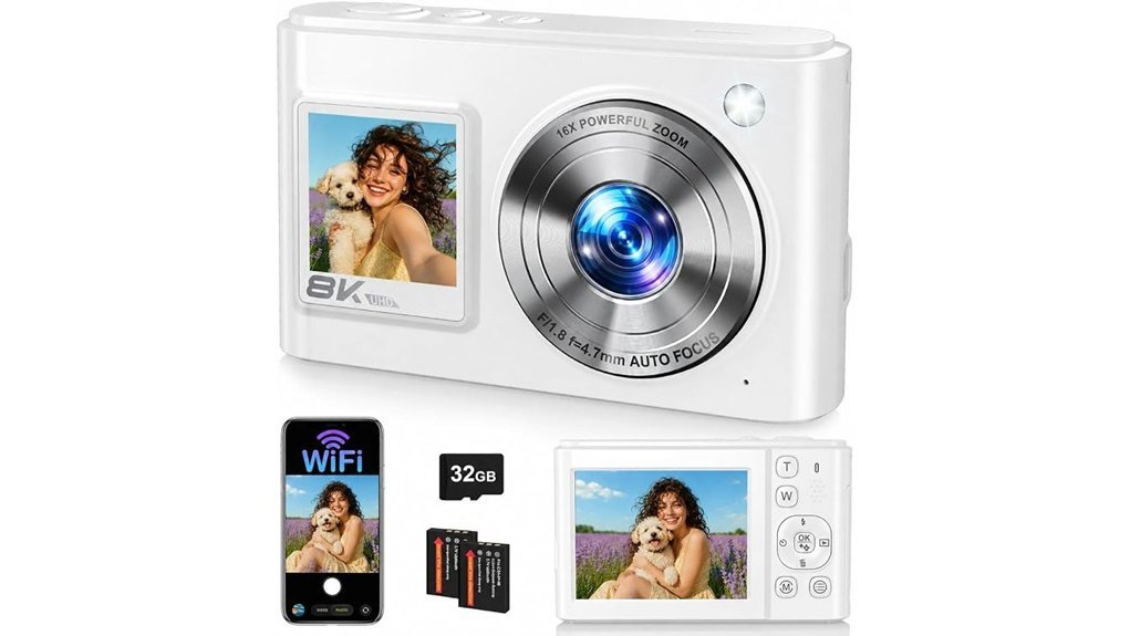 high resolution vlogging camera