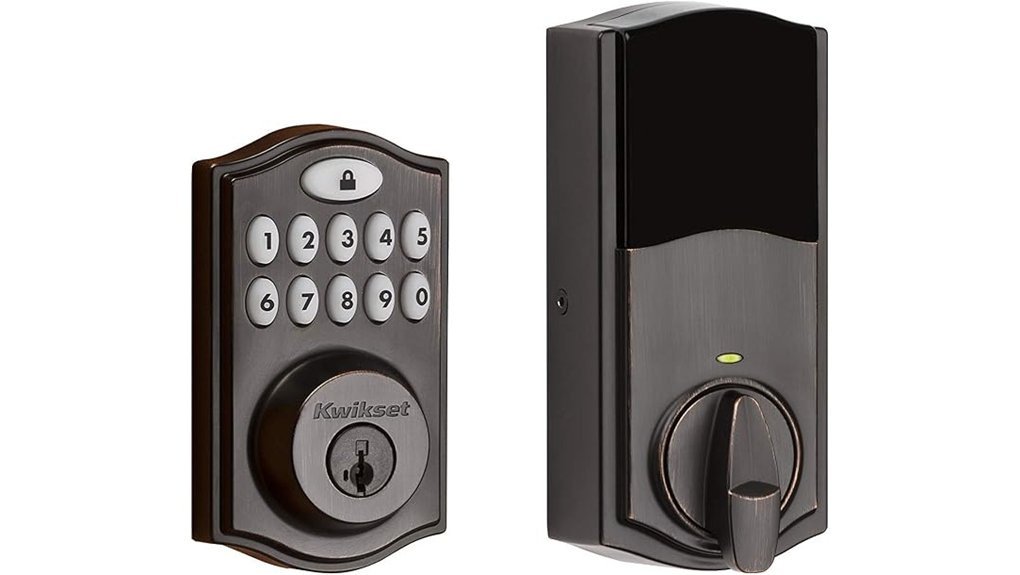 kwikset electronic deadbolt lock