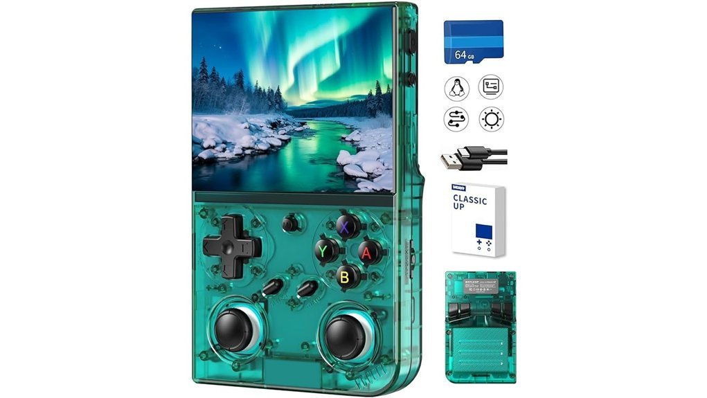 portable retro gaming device