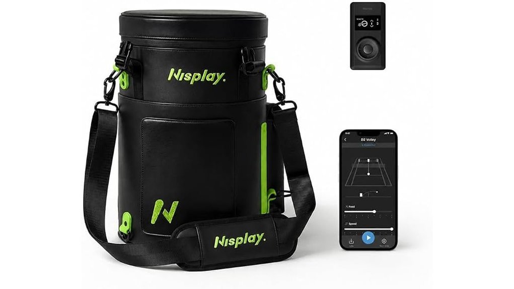portable tennis ball robot