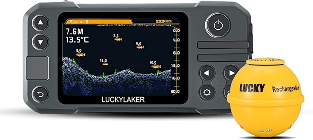 portable wireless fish finder