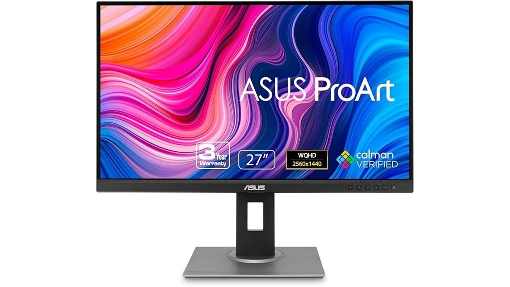 professional 27 inch qhd monitor