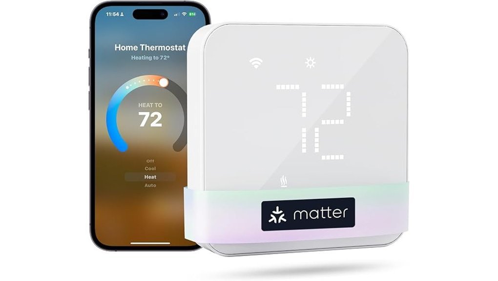 programmable wifi smart thermostat