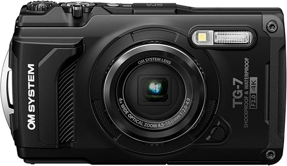rugged underwater photography camera