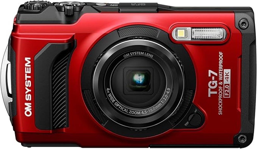 rugged underwater photography device