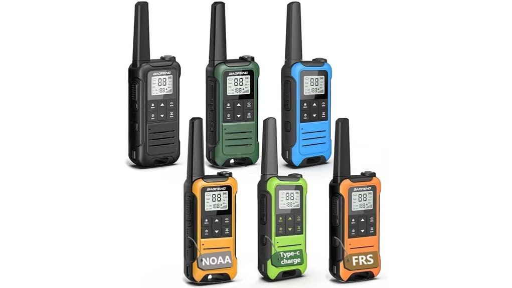 rechargeable walkie talkies bundle