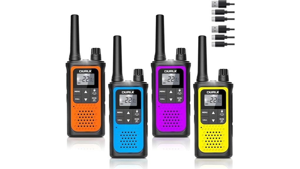 rechargeable noaa walkie talkies