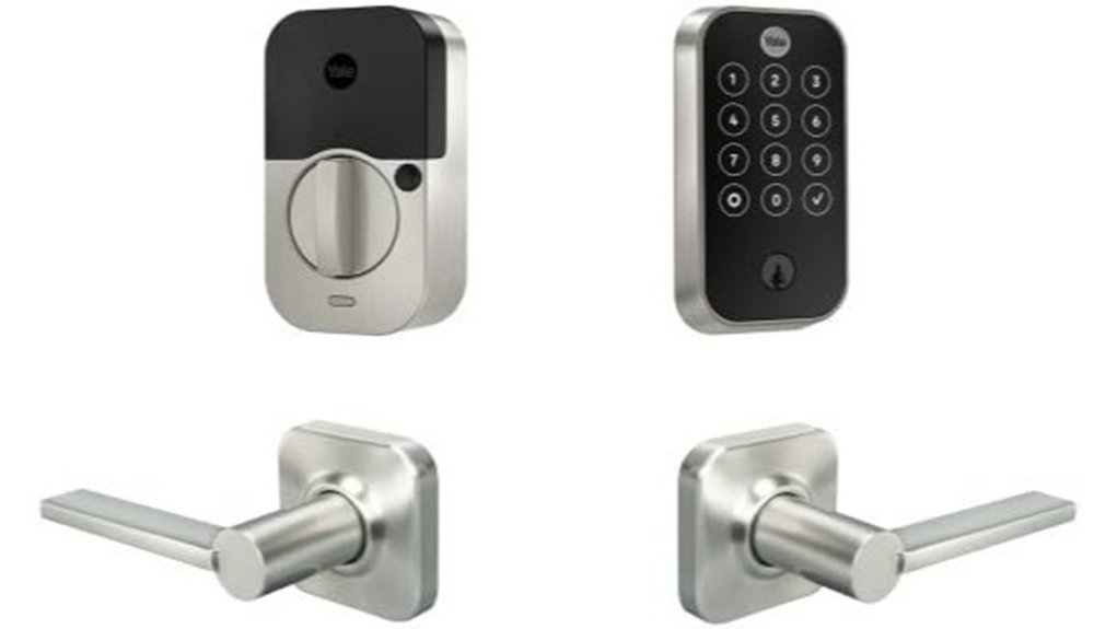 smart lock with touchscreen