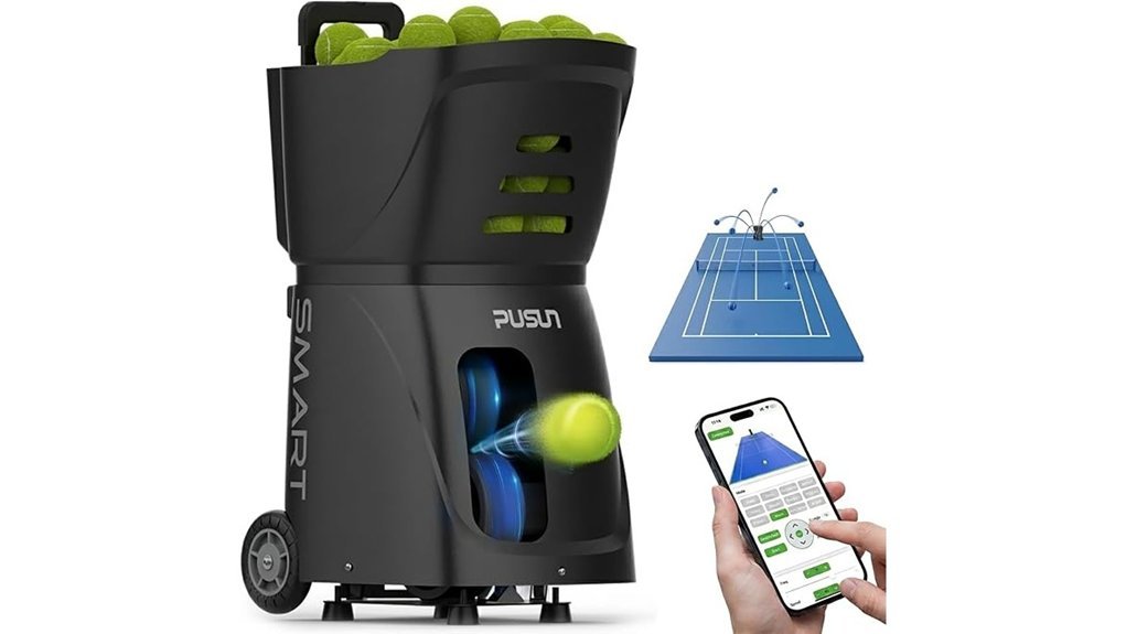 smart tennis ball machine