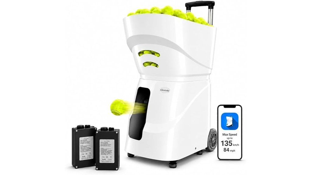 smart tennis ball launcher