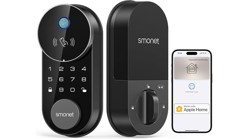 smart wifi fingerprint deadbolt